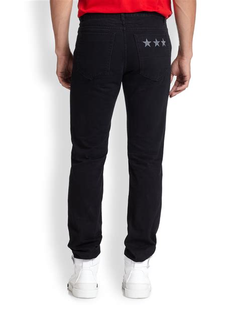 givenchy black jeans aw2008|Slim fit jeans in denim .